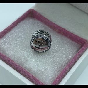 Pandora, “Power Of Prayer “ Silver S925ALE, Charm # ENG792016CZ_48,  A49